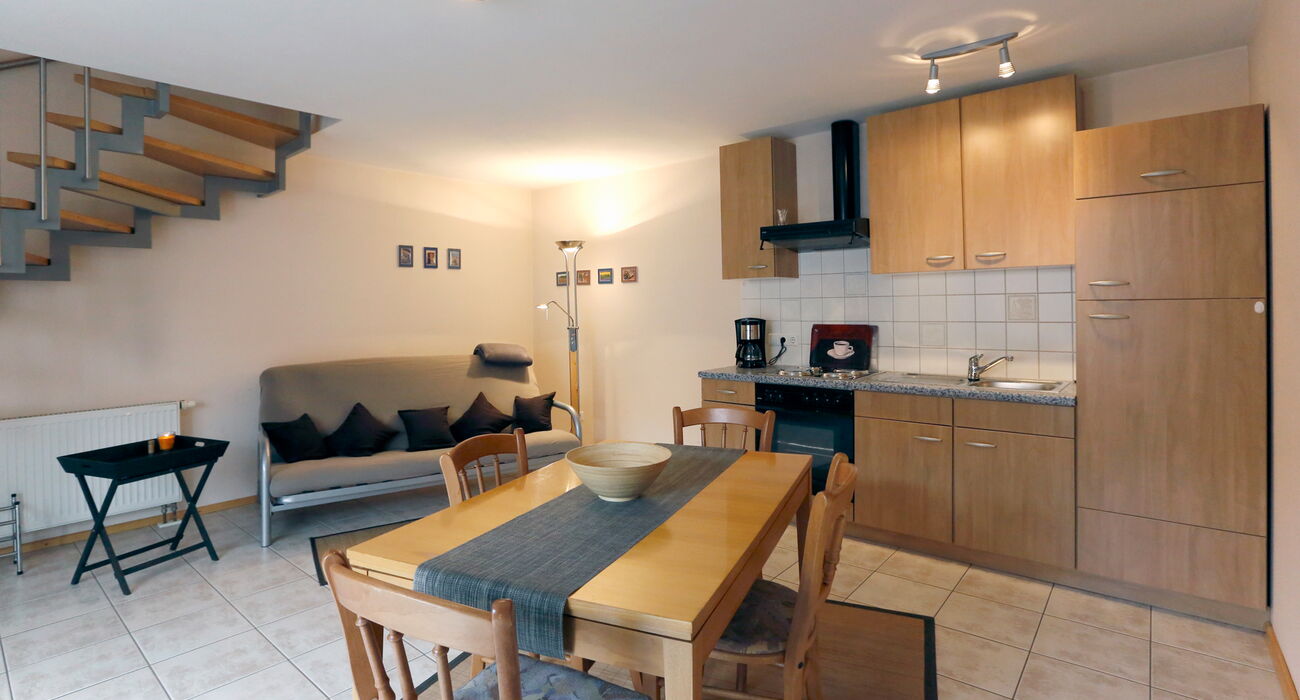 Wohn/Esszimmer - ideal für gemeinsame Kochmomente