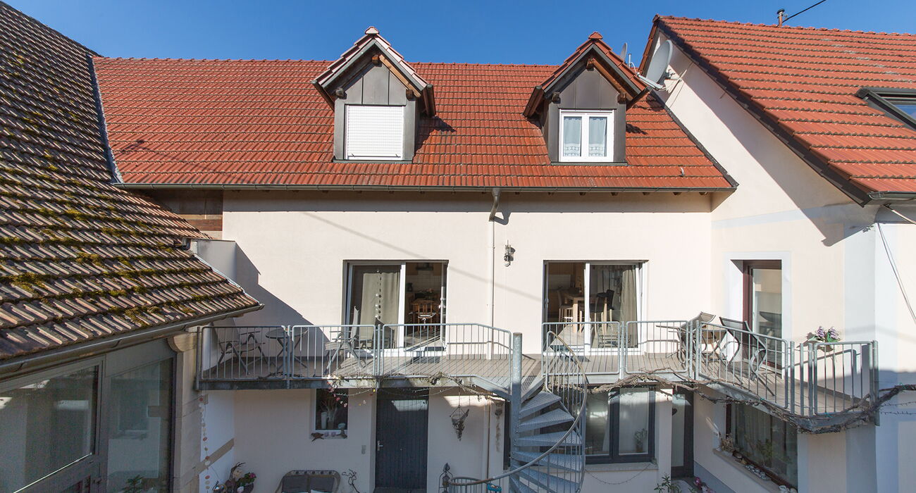 Ferienwohnung Wambsganss Hofansicht